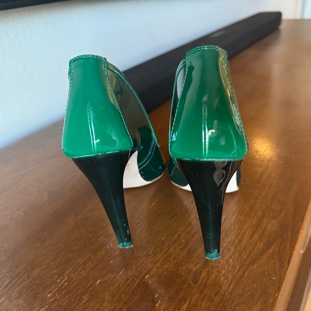 Steve Madden Women’s Tamper Pump Stiletto Heel in Dark Green Size: 8.5 - Picture 3 of 7